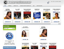 Tablet Screenshot of ccentertainment.com